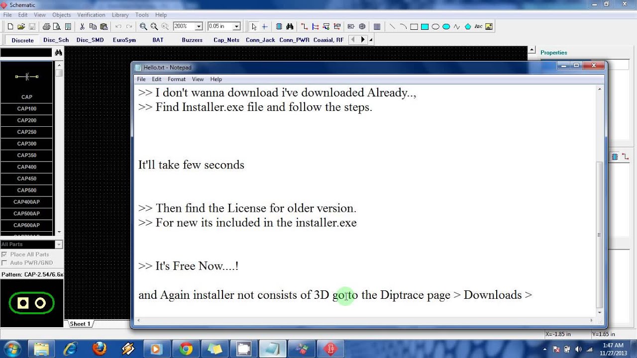 DipTrace 4.3.0.5 free downloads